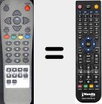 Replacement remote control for CI2500CI (RC358)