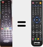 Replacement remote control for RCT-Z-SUN92