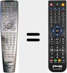 Replacement remote control for AVR132