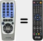 Replacement remote control for RC-AAT 11 (U0051355U)