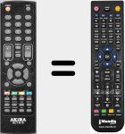 Replacement remote control for RCT-B19