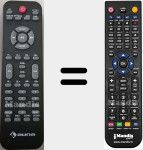 Replacement remote control for Areal 525 DG