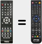 Replacement remote control for B-031-SB