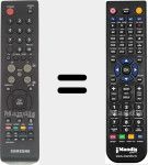 Replacement remote control for TM86 (BN59-00507A)