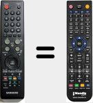 Replacement remote control for TM86 (BN59-00609A)