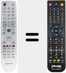 Replacement remote control for BN59-00864A