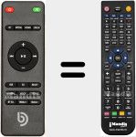 Replacement remote control for DZ6031