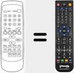 Replacement remote control for RC354