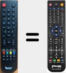 Replacement remote control for BL40G6FHD-T2