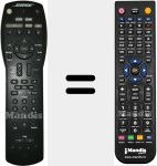 Replacement remote control for 321 GS SERIE III