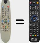 Replacement remote control for C29187F