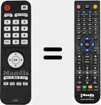 Replacement remote control for 10029893 (CT03)