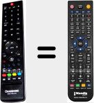 Replacement remote control for GCBLTV32A-C40