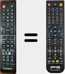 Replacement remote control for CSG-5001ST