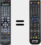 Replacement remote control for RC-1165 (30701010600AD)