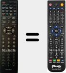 Replacement remote control for DM23XTB-FHD-H2 (DM23XTBFHDH2)