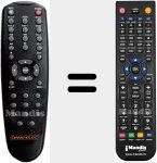 Replacement remote control for So-Speaky