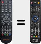 Replacement remote control for So Speaky HDMI + (SoSpeakyHDMIPlus)