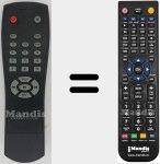 Replacement remote control for Tower System (Tower 3)