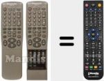 Replacement remote control for EUR571739