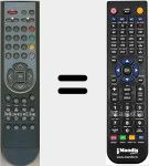 Replacement remote control for FH07L141067