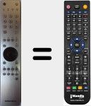 Replacement remote control for TP 1 (720117141200)