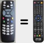 Replacement remote control for REMCON220