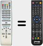 Replacement remote control for REMCON239