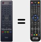 Replacement remote control for HTR-A18E (504Q2217101)