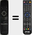 Replacement remote control for 242254990467 (RM-D1110)