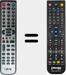 Replacement remote control for Ijoy002