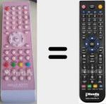 Replacement remote control for HET001Y