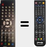 Replacement remote control for GC0VA1028SJ