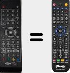 Replacement remote control for TL 1536W-BTP