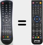 Replacement remote control for INV001
