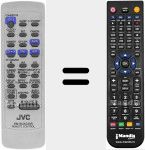 Replacement remote control for RM-SUXG30R