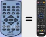 Replacement remote control for RM-SUXLP6R (CD1901000013901)