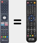 Replacement remote control for K32DLC16GLE