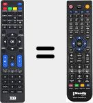 Replacement remote control for K50DLY8US