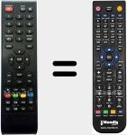 Replacement remote control for KALED40XXXTA