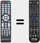 Replacement remote control for LE-1919