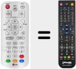 Replacement remote control for MKJ50025115