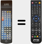 Replacement remote control for Classik
