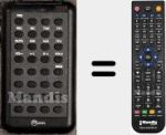 Replacement remote control for LK1 (ver. 1)