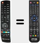 Replacement remote control for Maestro M220 DXML