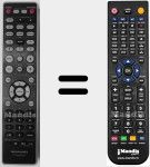 Replacement remote control for RC003PMCD (30701022500AS)