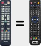 Replacement remote control for BN59-01039A (MI-BN5901039A)