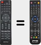 Replacement remote control for MRCA30