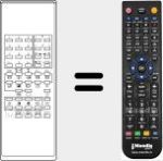 Replacement remote control for IR 3