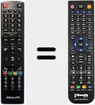 Replacement remote control for Mob002